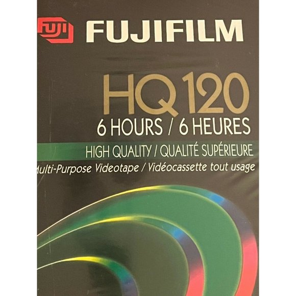 Lot of 8 FujiFilm VHS Video Tape T120 6HR Sealed NEW Blank Cassette Tapes - Picture 3 of 4